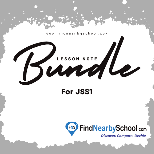 Complete Lesson Note Bundle for JSS1
